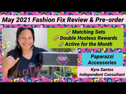 Paparazzi May 2021 Fashion Fix - Review / Taking Pre-Orders