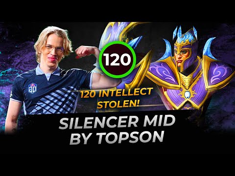 Topson plays Mid Silencer - Dota 2 Replay Full Gameplay