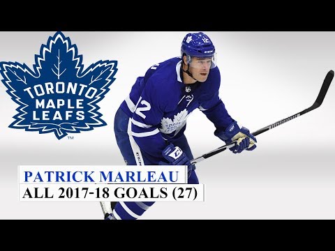 Patrick Marleau (#12) All 27 Goals of the 2017-18 NHL Season