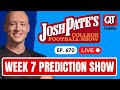 Week 7 Prediction Show SEC Showdown Saturday James Franklin Under Fire My Updated Top 25