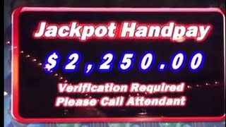 preview picture of video '$2250 HIGH LIMIT SLOT MACHINE WIN - Ameristar Casino - Blackhawk CO'