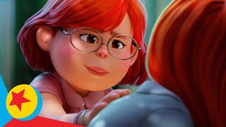 Mei Meets Her Mom's Inner Child | Turning Red | Pixar
