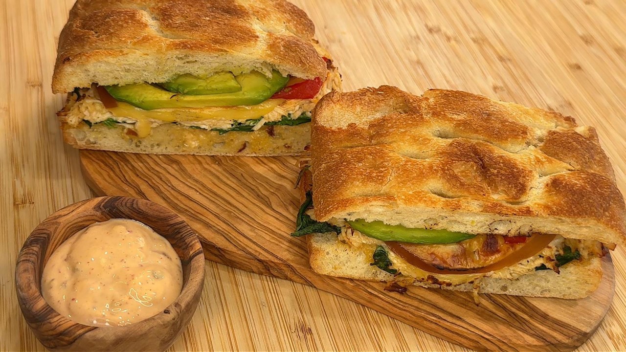 The Ultimate Chipotle Chicken Avocado Melt | CRISPY & GOOEY (Panera Copycat)