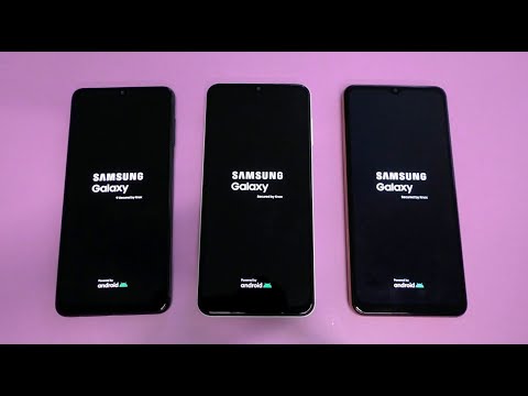 Samsung Galaxy M22 vs A13 vs A04s Bootanimation