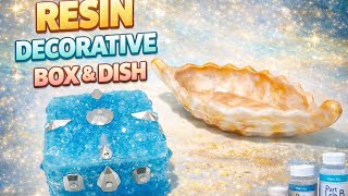 Amazing Resin Boat Dish and Jewel Box: Must See