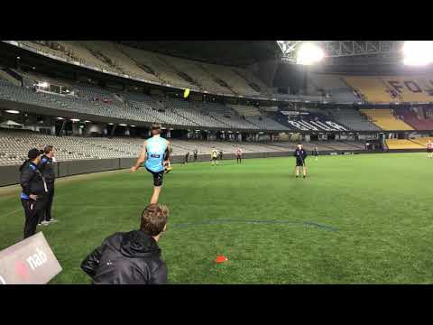 Sturt's Charlie Ballard - Field Kicking Test 2017 AFL Combine