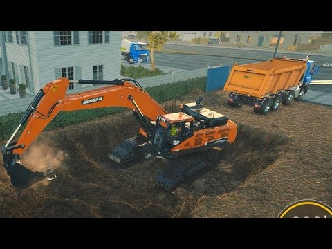CONSTRUCTION SIMULATOR (2022) - Campaign Job: PARK   Peaceful Greenery Part 3 #constructionsimulator