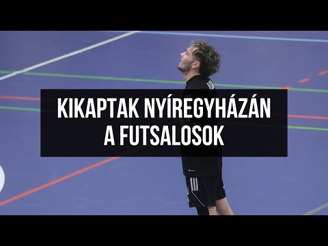 Vereséget szenvedtek Nyíregyházán a DEAC férfi futsalosai