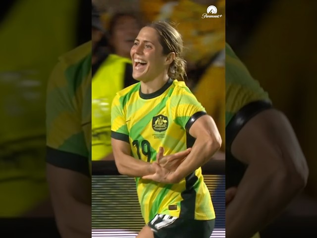 Start the attack ➡️ Finish the attack 🎯🔥#Matildas #katrinagorry