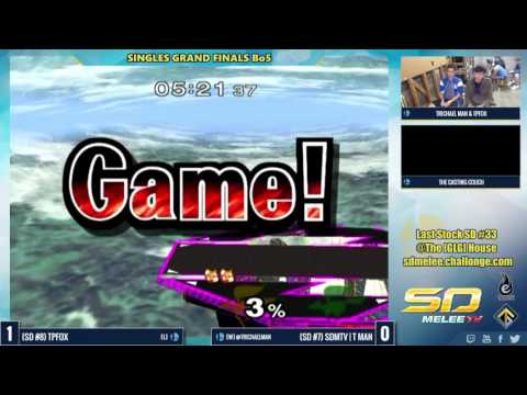 LSSD #33 Singles GF: TpFox vs. SDMTV | Trichael Man - SSBM