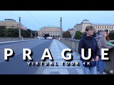 Prague, Czech Republic Virtual Tour 4K. Probably the most beautiful city in the world