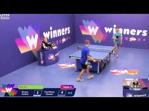 WINners CUP table 2  21.09  Kireev Andrei - Tveritinov Roman 17:00