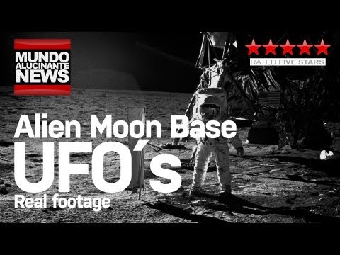 UFOs Alien Moon base evidence - Leaked UFO´s Video - last full moon