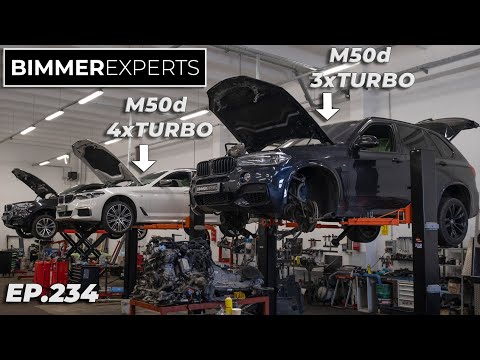 Bimmer Experts, Ep.234 - Csúcsdízelek! BMW M550 Xd, X5 M50d! 4 Turbó a 3 literes motoron?