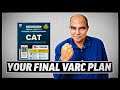 Last Month VARC Strategy For CAT 2025 By Arun Sharma