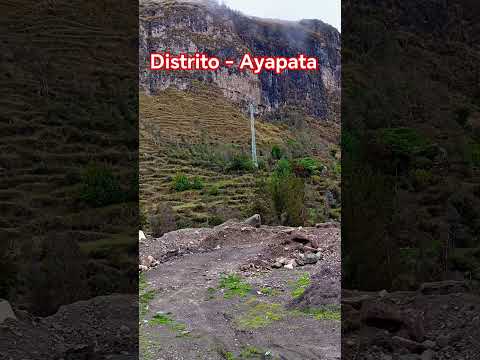 hermoso distrito de Ayapata-carabaya-puno