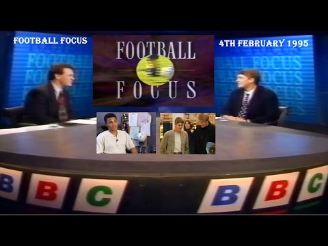 FOOTBALL FOCUS 1995 -  RAY STUBBS & GARY LINEKER - 4TH FEBRUARY 1995 - FOOTBALL TV PROGRAMME
