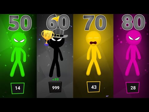 999 Stickman Party | 999 random Stickman party 1 2 3 4 players 999 Stickman party minigames gameplay