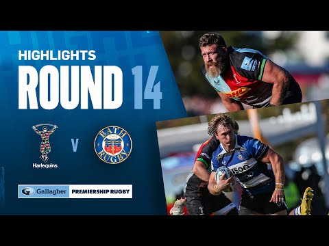 Harlequins v Bath - HIGHLIGHTS | Brilliant 11-Try Game! | Gallagher Premiership 2023/24