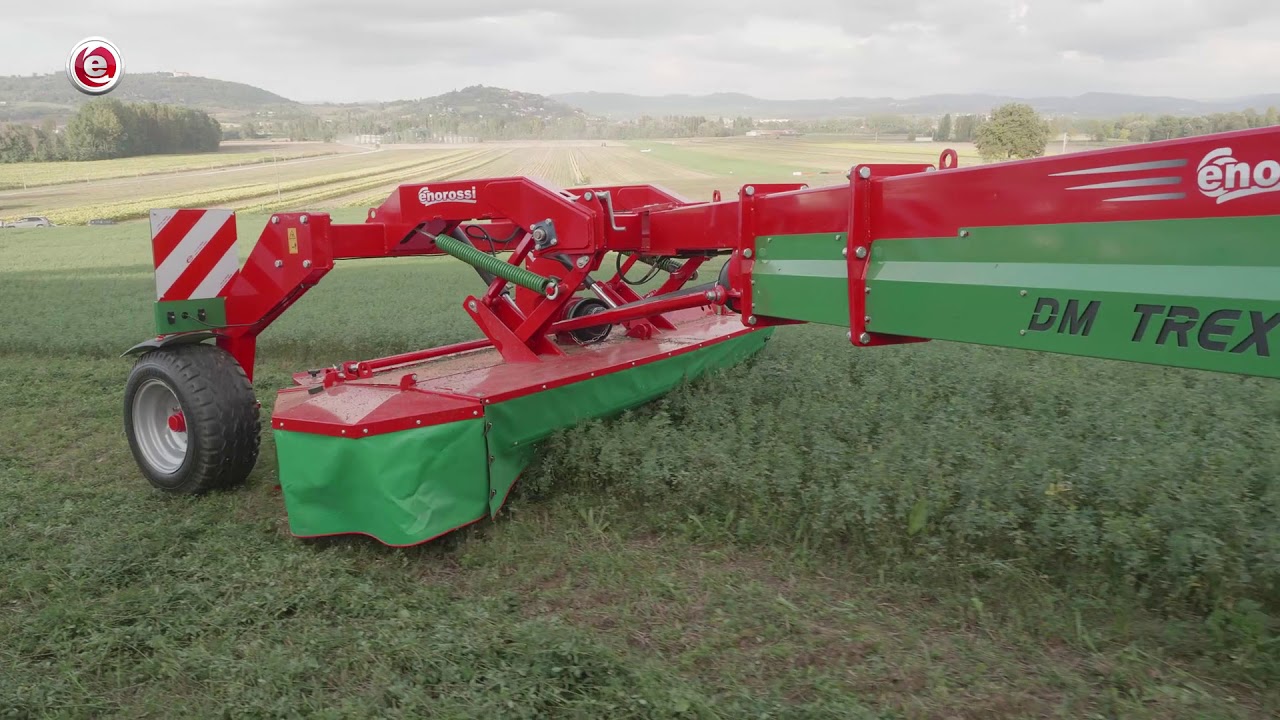 Enorossi vontatott tárcsás fűkasza 320 cm gumis szársértővel,  10% önerővel