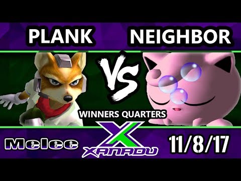S@X 227 Melee - Plank (Fox) Vs. Neighbor (Jigglypuff) - Smash Melee Winners Quarters - SSBM