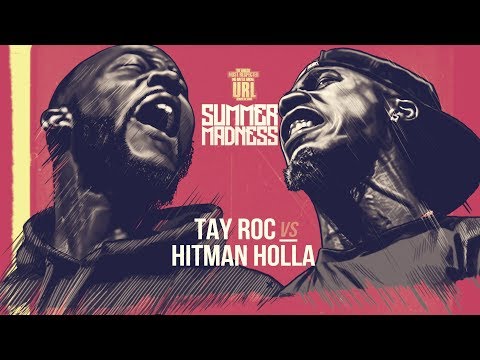 Hitman Holla Vs Tay Roc Smack Rap Battle Urltv