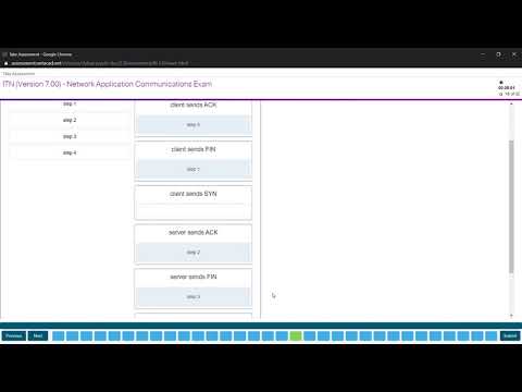 Modules 14 - 15: Network Application Communications Exam