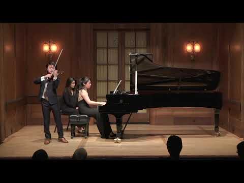 Ray Ushikubo & Wei Luo- Franck Sonata for violin and piano