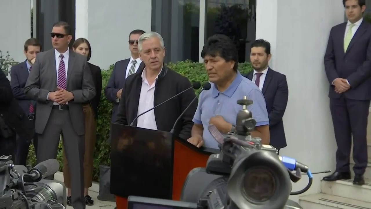 En vivo: Evo Morales llega a México