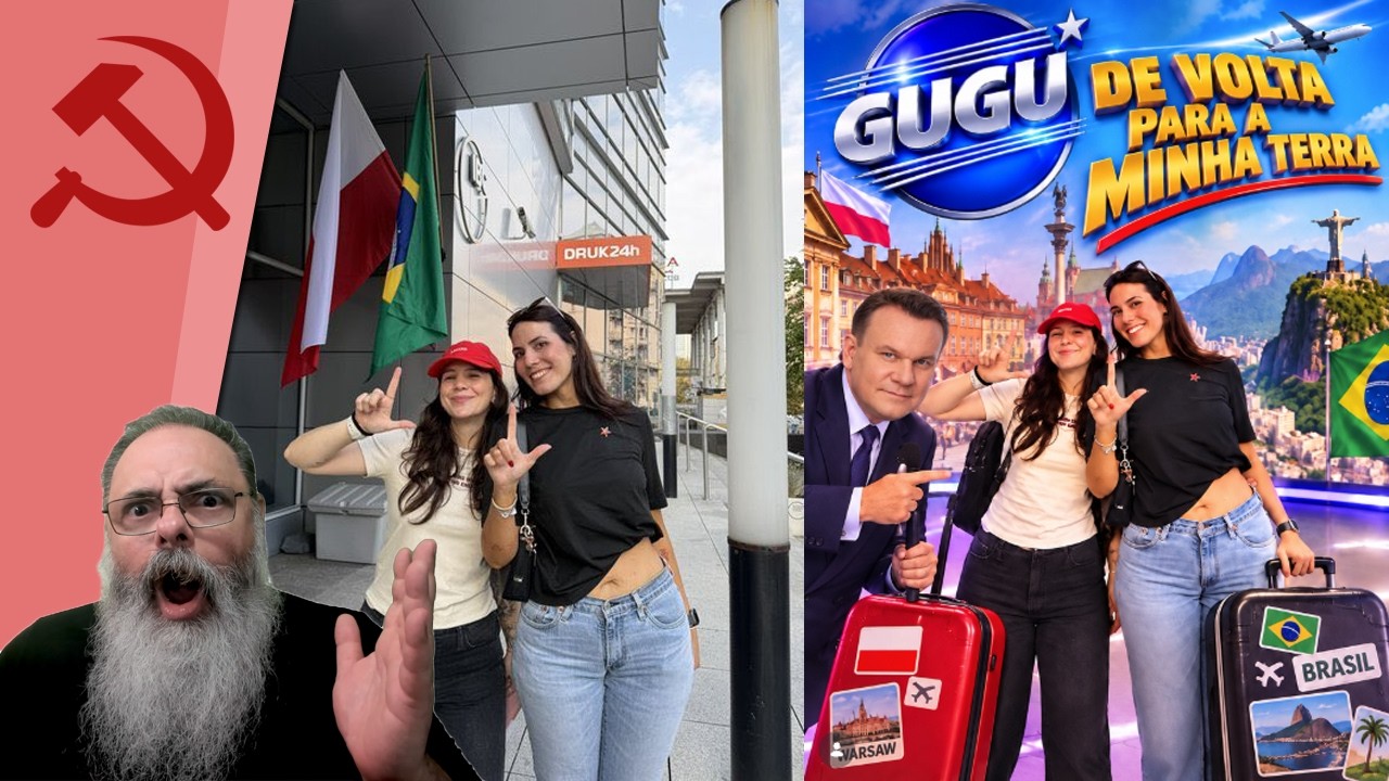 BRASILEIRAS que MORAM na POLÔNIA fazem o "L" e podem ser DEPORTADAS: COMUNISMO é CRIME por LÁ