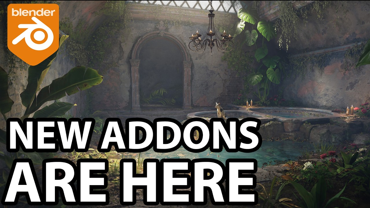 New Blender Addons Have Been Released