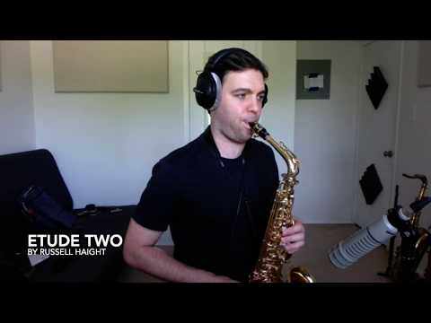 2019-2020 Texas All-State Jazz Saxophone Etude Two (alto sax version)