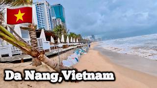 The Shocking State of Da Nang Beach in March 😳 My An Beach Walking Tour