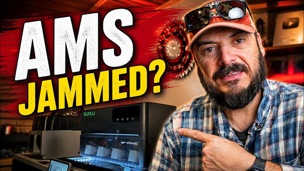 Bambu AMS Won't Load  -  Here's The FIX!
