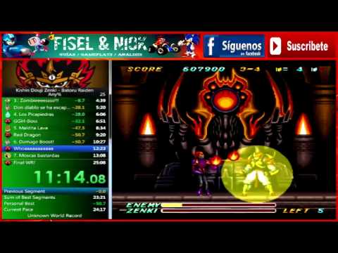 Kishin Douji Zenki - Battle Raiden (SNES) - Any% 24:39