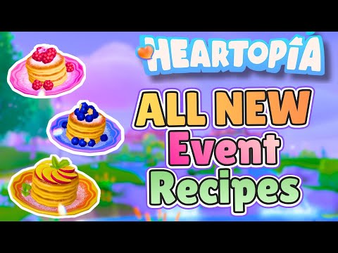 All New Cooking Recipes For The Winter Frost Event In Heartopia