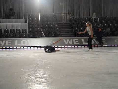 Im TV bei "Stars auf Eis": Probe zur Maria Carey-Kür