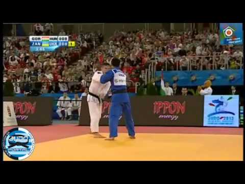 European Team Judo Championships Budapest 2013 Bronze -66kg GORJANACZ (HUN) - ZANTARAIA (UKR)