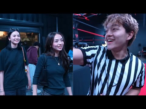 Jason Catches Up With Sakura & Kyedae!