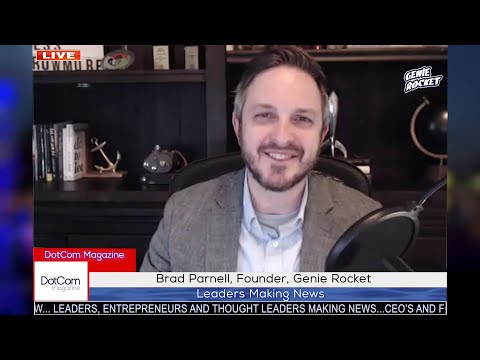 Brad Parnell, Founder, Genie Rocket, A DotCom ... - YouTube