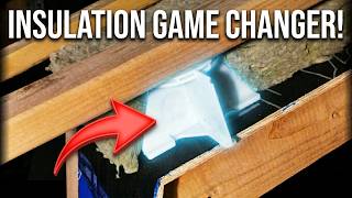 This is a GAME CHANGER For Exterior Insulation on Roofs...