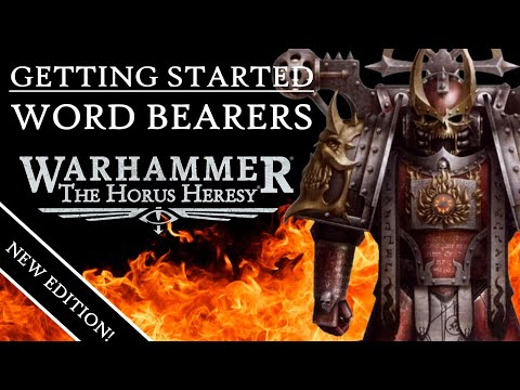 NEW WORD BEARERS RULES IN UNDER 5 MINUTES FOR WARHAMMER: THE HORUS HERESY 3rd EDITION