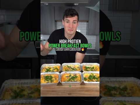 High Protein Power Breakfast Bowls✅