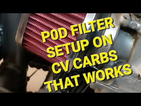 Pod Filter | CV Carburettors | Suzuki Bandit 600