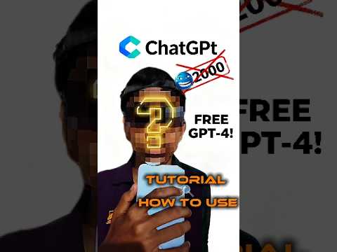 💰 FREE me GPT-4+Gpt 5 use karo! No Login, No Wait #gpt 4 #gpt 5 #shorts #viral #chat gpt #ai