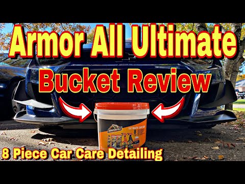 Armor All Ultimate Car Care Detailing Kit Bucket REVIEW