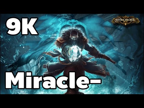 9K Miracle- Pro Kunkka Mid Rank MMR Game