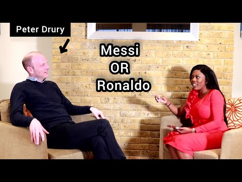 The most beautiful answer on 'Messi OR Ronaldo' by Peter Drury 🙌