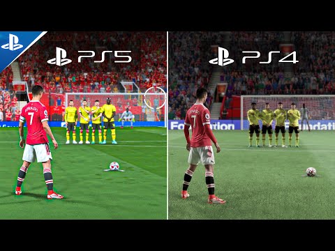 FIFA 22 | PS5 vs PS4 | Gameplay & Graphics Comparison