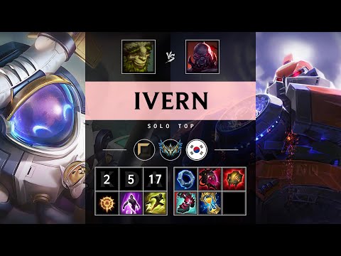 Ivern Top vs Sion - KR Challenger Patch 25.18